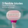Gillette Venus ComfortGlide Disposable Razors for Women, 2 Count, White Tea Scented Moisture Bars for a Smooth Shave (Pack of 2) view 4