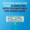BIC Soleil Comfort Disposable Razors for Women, Sensitive Skin Razor with Aloe Vera and Vitamin E Lubricating Strip and 4 Blades, 10 Piece Razor Set (Pack of 3) view 4