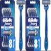 Gillette Sensor3 Comfort, 8 Count | Disposable | For Men | Lubrastrip | Pack of 2 view 1