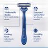 Gillette Sensor3 Comfort, 8 Count | Disposable | For Men | Lubrastrip | Pack of 2 view 4