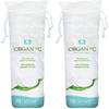 Organyc 100% Certified Organic Cotton Makeup Pads  Natural Unbleached Makeup Remover Rounds (70 Count) (Pack of 2) view 1