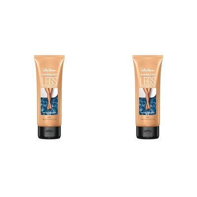Sally Hansen Airbrush Legs Leg Makeup, Light | 4 Fl Oz | Pack of 2