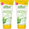 Alba Botanica Acnedote Maximum Strength Face & Body Scrub, 8 Oz (Pack of 2) view 1