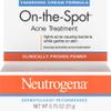Neutrogena Acne Treatment with Benzoyl Peroxide | Gel | For Face | 0.75 oz | Pack of 2 view 2