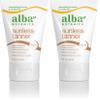Alba Botanica Sunless Tanner, Self-Tanning Lotion for Face and Body, Golden Tanning without the Sun, Non-Streaking and Natural Looking Self-Tanner, 4 oz. Tube (Pack of 2) view 1