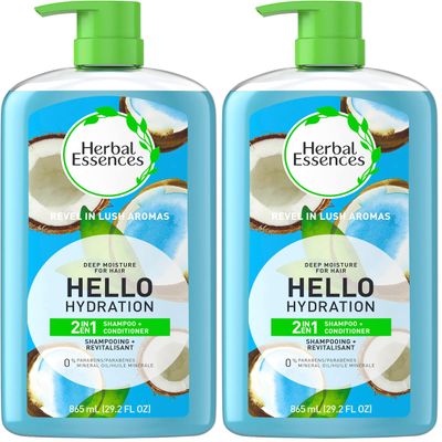 Herbal Essences Hello hydration 2in1 shampoo conditioner 29.2 Fl Oz (Pack of 2)