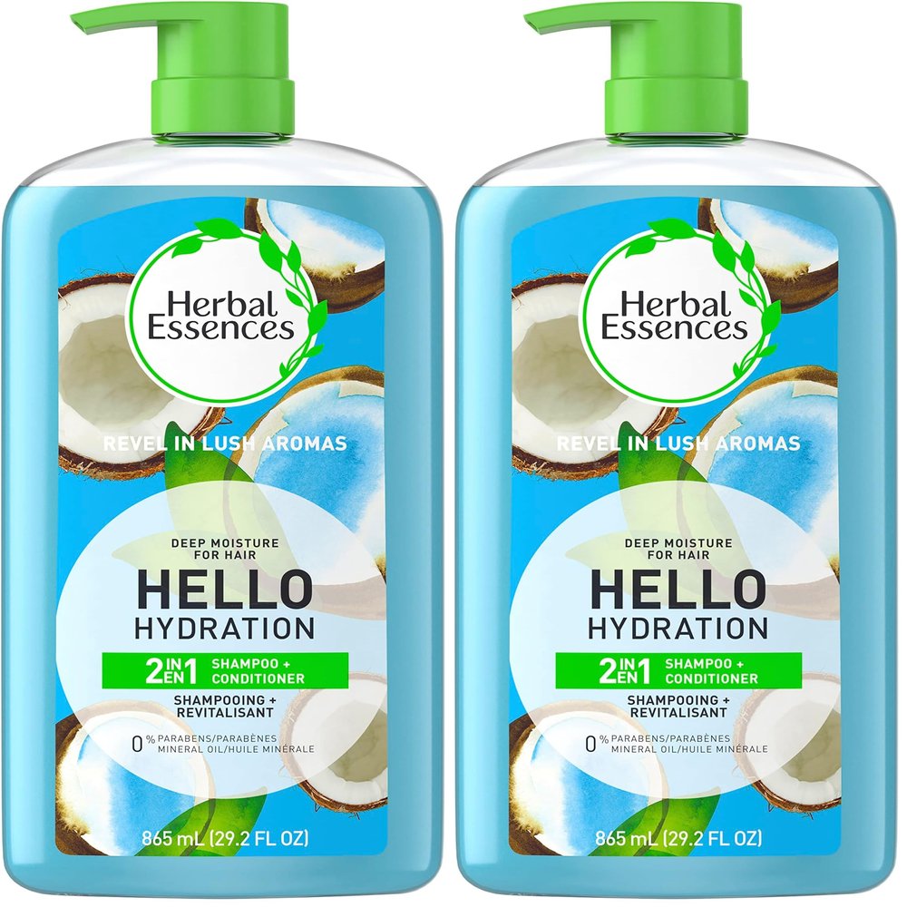 Herbal Essences Hello hydration 2in1 shampoo conditioner 29.2 Fl Oz (Pack of 2)