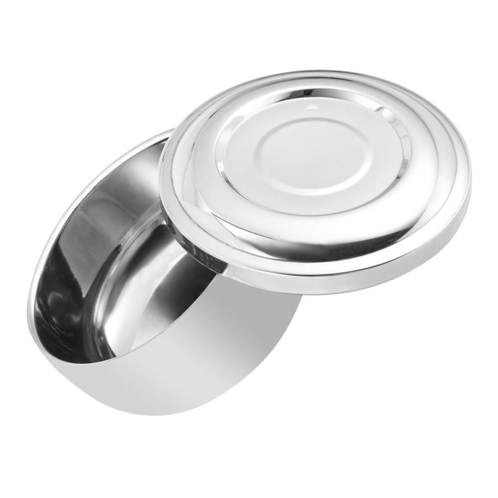 MAGICLULU Deep Shaving Soap Bowl Lid Men's Shaving Mug Container Compact and Practical Design