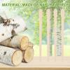 1200 Pcs Eyebrow Wax Sticks, Small Wooden Waxing Sticks, Wax Spatulas Craft Applicator Sticks for Body Hair Removal, Eyebrow Lip Nose Brow Facial Smooth, Skin-Spa Home Usage view 3
