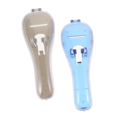 MAGICLULU 2pcs Portable Shaver Case Reusable Razor Holder for Travel Compact Razor Storage Container Lightweight Protection for Daily Use Blue and Gray
