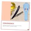 MAGICLULU 2pcs Portable Shaver Case Reusable Razor Holder for Travel Compact Razor Storage Container Lightweight Protection for Daily Use Blue and Gray view 3