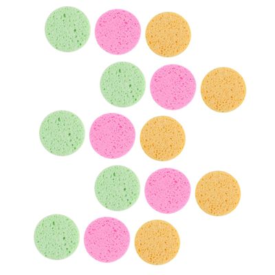 MAGICLULU 15pcs Cosmetics Puff Girl Face Pads Makeup Sponges for Foundation Brush for Beauty