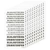 12 Sheets Temporary Tattoo Letters Self-adhesive Custom Temporary Tattoos Fake Letters Tattoo Stickers for Women and Men view 1