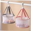 Cabilock 2pcs Makeup Sponge Drying Net Hanging Laundry Rack for Beauty Sponge Brush Mesh Puff Organizer for Efficient Drying Storing for Cosmetics and Lotus Matcha view 2