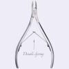 Vanfa Cuticle Nippers, Cuticle Trimmer, Professional Cuticle Cutter - Extremely Sharp - Stainless Steel - Sqaure Head - Double Spring - VF02 Jaw #16 (Pack of 1) view 2