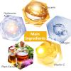 15 Pairs Collagen Crystal Eye Mask and 15 Pcs Collagen Crystal Lip Mask, Under Eye Patches and Lip Pads,Collagen Crystal Mask Set for Moisturizing, Reducing Fine Lines & Dark Circles (Gold and Pink) view 3