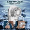 Mini Electric Shaver, Pocket Size Electric Shaver for Men Women, Rechargeable Easy One-Button, Portable Powerful Waterproof Razor for Travel Office Business Trip (1Pack) view 2
