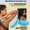 G.Liane Crystal Hair Eraser,Upgraded Painless Crystal Hair Remover,Effective Nano Glass Hair Removal Device and Skin Exfoliation,Body Epilator for Women and Men(Aqua) view 2