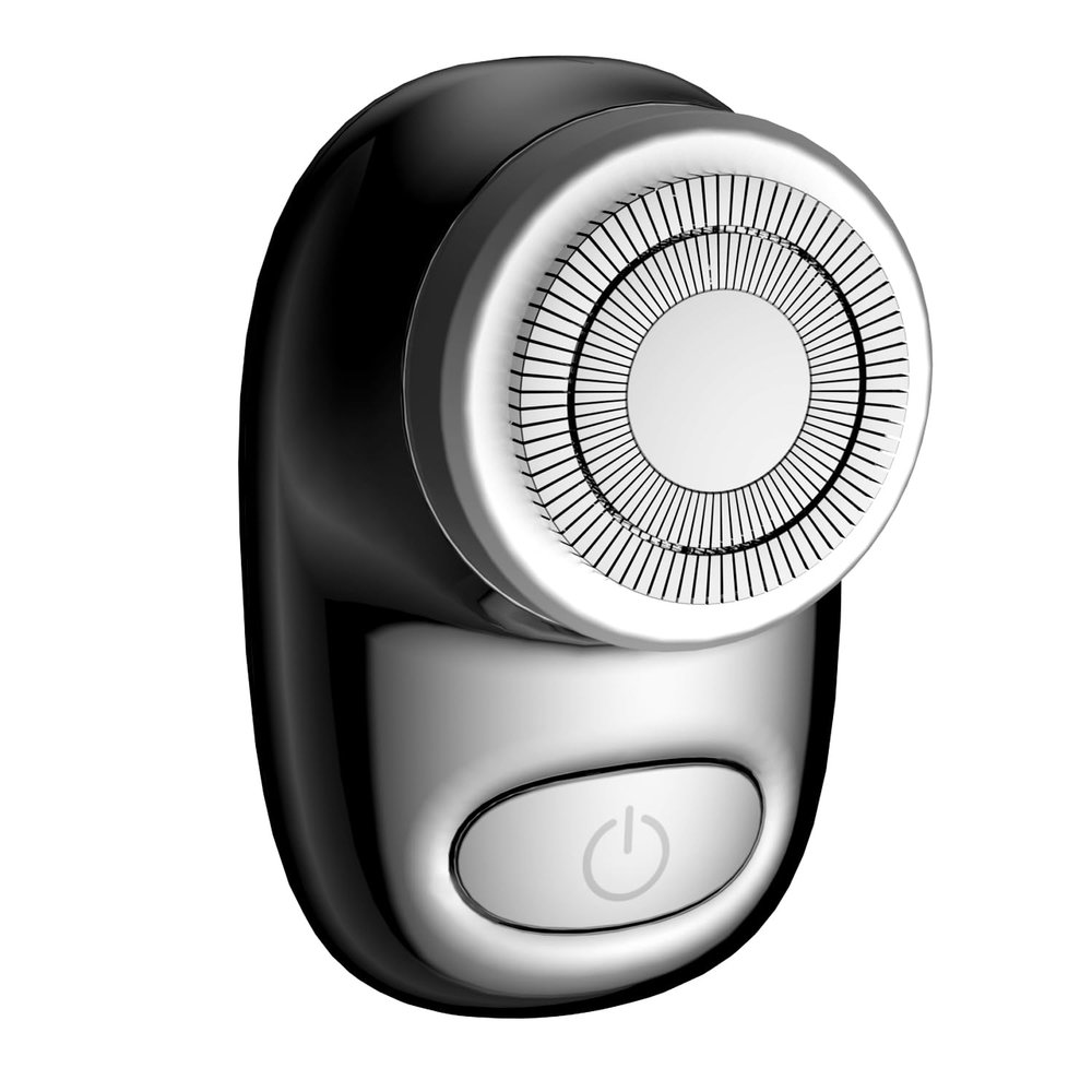 Mini Electric Shaver, Pocket Size Electric Shaver for Men Women, Rechargeable Easy One-Button, Portable Powerful Waterproof Razor for Travel Office Business Trip (2Pack)