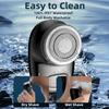 Mini Electric Shaver, Pocket Size Electric Shaver for Men Women, Rechargeable Easy One-Button, Portable Powerful Waterproof Razor for Travel Office Business Trip (2Pack) view 2