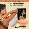 G.Liane Crystal Hair Eraser,Upgraded Painless Crystal Hair Remover,Effective Nano Glass Hair Removal Device and Skin Exfoliation,Body Epilator for Women and Men(Gold) view 2