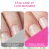10 Pack 3.3 Inch Mini Emery Boards for Nails Individually Wrapped, Double-Sided 100/180 Grit Nail Files,Reusable for Natural and Acrylic Nails in Home or Salon view 4