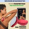 G.Liane Crystal Hair Eraser,Upgraded Painless Crystal Hair Remover,Effective Nano Glass Hair Removal Device and Skin Exfoliation,Body Epilator for Women and Men(Red) view 2