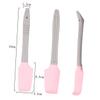 MAGICLULU 5pcs Silicone Makeup Brush for Hand and Foot Care Gentle Spatula for Masks and Waxing Reusable Beauty Tools for Home and Salon Use Ergonomic Design Pink view 4