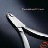 Vanfa Cuticle Nippers, Cuticle Trimmer, Professional Cuticle Cutter - Extremely Sharp - Stainless Steel - Square Head - Single Spring - VF03 Jaw #12 (Pack of 1) view 3
