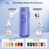 Laser Hair Removal with 5 Ice Cooling, Painless IPL Laser Hair Removal Device 3 in 1 Ubroo at Home Hair Remover Machine for Women Men Electrolysis Permanent Epilator on Face Body Depilation (Purple) view 3