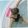 MOLUCKFU Bathroom Bath Pillow with Suction Cups Ergonomic Bathtub Headrest for Neck and Back Support Soft Breathable Foam for Relaxing Spa Experience Home and Travel view 3
