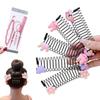 muliivevy U Shape Hair Finishing Fixer Comb Sets, Stretchable Hair Clips, U-Shaped Holder (5PCS) view 1