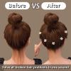 muliivevy U Shape Hair Finishing Fixer Comb Sets, Stretchable Hair Clips, U-Shaped Holder (5PCS) view 4