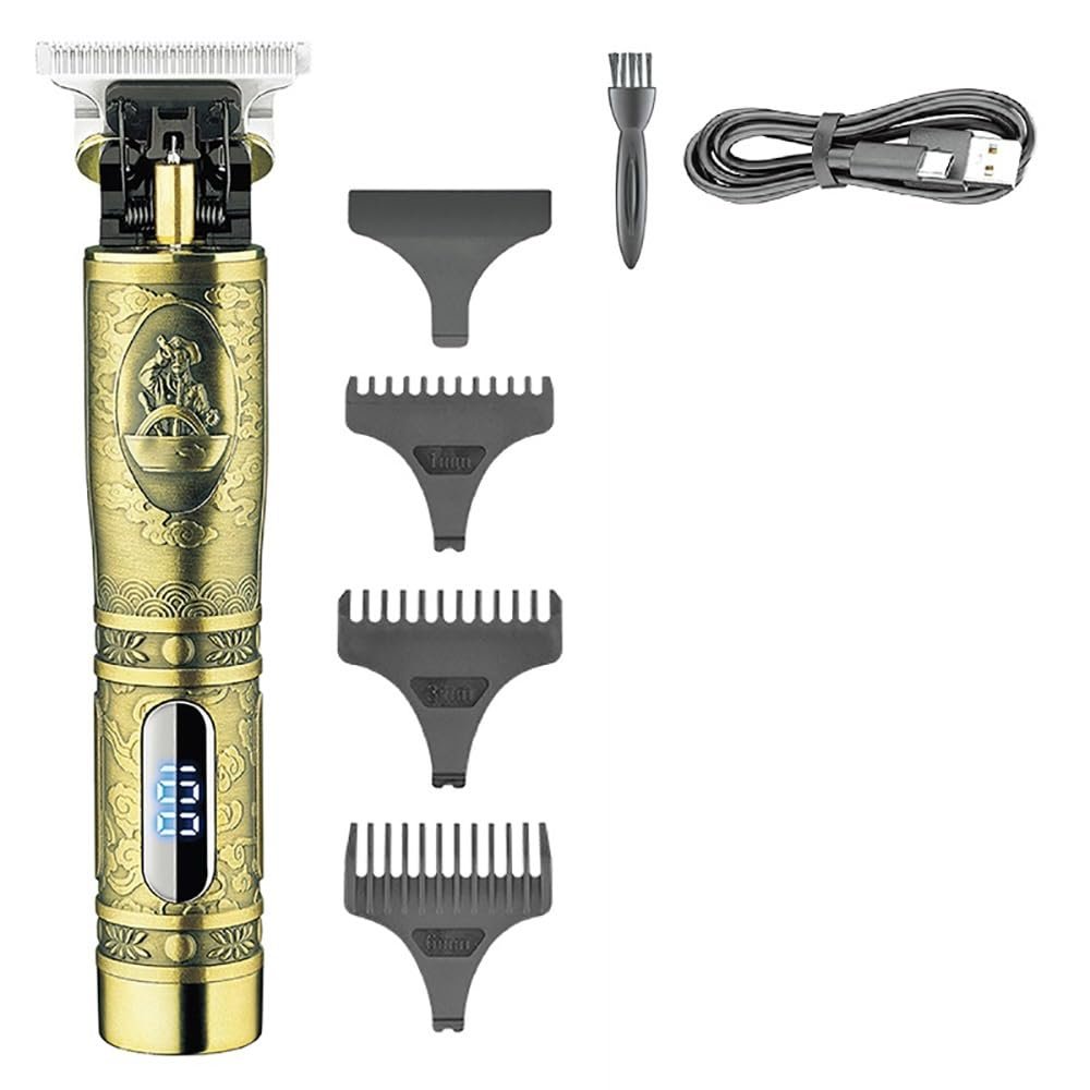 toothgeneric Hair Cutting Tool, Cordless Professional Hair Trimmer Beard Trimmer Men Electric Hair Clipper Precision Cutter Barber Hair Cutting Machine Haircut