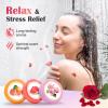 Qivatex Shower Steamers Aromatherapy, Valentines Day Gifts for Her, Birthday Gifts for Women Teen Girls Wife Mom, Natural Essential Oil SPA Self Care Relaxation Shower Bombs (8 Pack) view 3