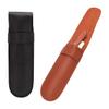TorSor 2 Pack Straight Razor Case Pouch Sleeve Flap Cover Sheath Protective Holster PU Leather Carrying Holder Protector For Straight Edge Razors Blade Safety Travel Barber Close Shaving Manual Shaver view 1