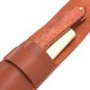 TorSor 2 Pack Straight Razor Case Pouch Sleeve Flap Cover Sheath Protective Holster PU Leather Carrying Holder Protector For Straight Edge Razors Blade Safety Travel Barber Close Shaving Manual Shaver view 4