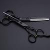 440c 6 Inch Hyun Black Hair Salon Scissors Cutting Barber Hair Scissors Scissor Thinning Shears Hairdressing Scissors view 2