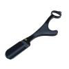 Ergonomic Handle Design Razors With Blades Beard Hair Removal Shaving Knife Manual Face Underarm Bikini Stainless Body Eyebrow Trimmers Barber Razors Moustache Beard Removal (Color : Black-20 Blades view 1