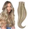 Hotbanana Tape in Hair Extensions Human Hair, 14" 20pcs 50g, #P8A/22 view 1