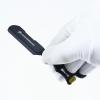 Gold Black Silver Gear Shaped Handle Design Razors With Blades Hair Removal Shaving Knife Beard Face Underarm Stainless Body Eyebrow Trimmers Barber Razors Moustache Beard Removal (Color : Black-25 B view 3