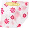 HAKIDZEL 4pcs Shower Caps for Women Peva Dot Pattern Bathing Hat Lightweight Sauna Caps for Thick Essential Hair Care Accessories view 4