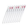 HAKIDZEL 9pcs Silicone Lip Brush Lip Brushes Cover for Lipstick Gloss Concealer Mask Applicator Easy to Clean Small Makeup view 1