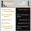 RAXMETRY Manscape Body Hair Trimmer for Men-3 in 1 Electric Razor Groin Groomer,IPX7 Waterproof,Versatile Hair Trimmer for Ball/Pubic/Chest/Beard/Nose,USB-C Rechargeable,Gifts for Him Dad view 4