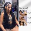 100 Percent Human Braiding Hair for Boho Braids 20 Inch 105g Curly Human Hair Boho Braiding Hair Wet and Wave Deep Wave Bulk Human Hair for Boho Knotless Braids No Weft 2 Bundles view 4