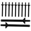 Healeved 30pcs Nasal Wax Applicator Sticks Nose Hair Removal Tools Threadless Hair Remover Easy to Use view 1