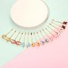 16PCS Derby Hair Clips Derby Bobby Pins Enamel Horseshoes Rose Flower Horse Hair Barrettes Horse Racing Hair Accessories Derby Day Gifts view 4