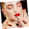 FOMIYES 200pcs Hollow Lip Brush Lipstick Wands Brush for Makeup Lip Mask Brush Makeup Use Lipstick Brush Lip Mask Applicator Lipstick Applicator Beauty Salon Supplies Cosmetics Brush, Black view 4