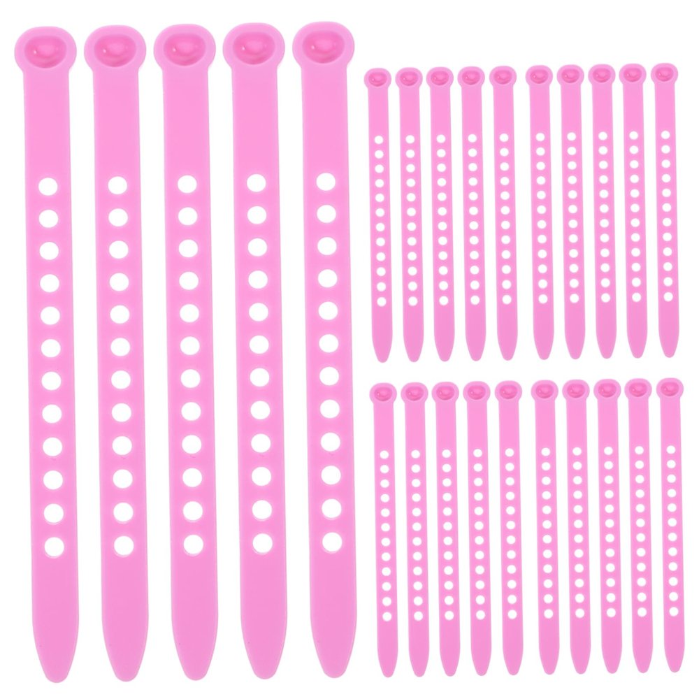 FRCOLOR 50pcs Hair Curling Strips for Diy Hair Styling Hot Cold Perm Bars Easy to Use Hairdressing Tools Random Colors and Salon Use