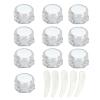 10 PCS Cream Jar, Empty Plastic Jars Pot, Reusable Leakproof Cosmetic Containers for Creams Lotions Cosmetics DIY view 1